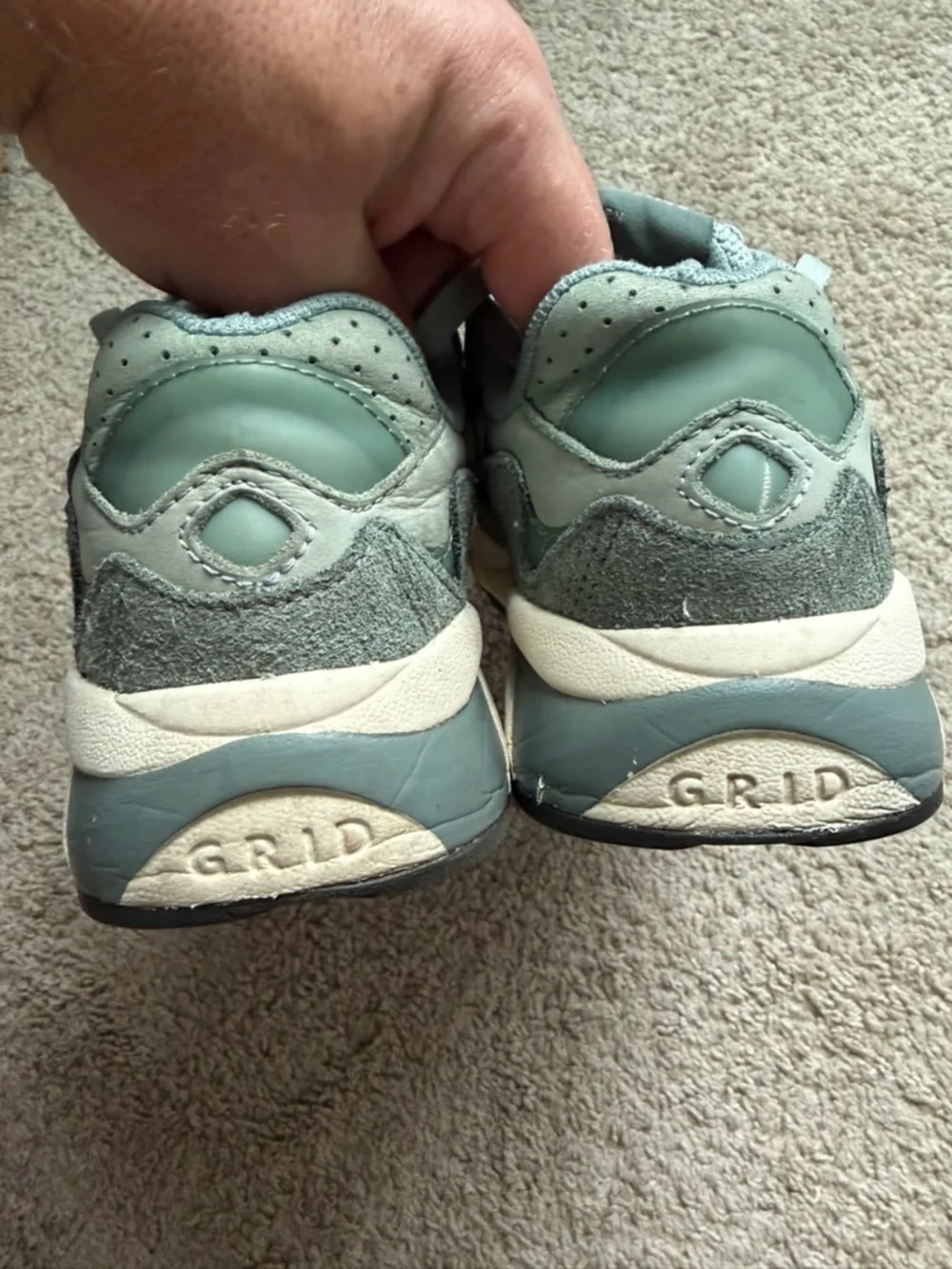 Saucony Grid Shadow 2 Unisex Mens 8.5 Womens 10 Green Sneakers S70806-3